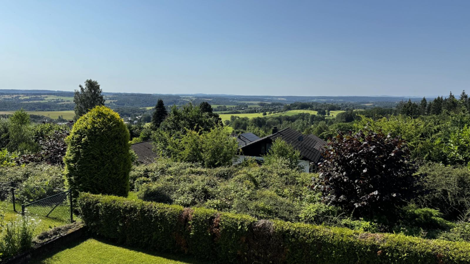 Ausblick und Garten