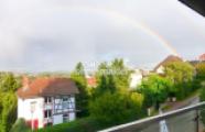 Blick vom Balkon