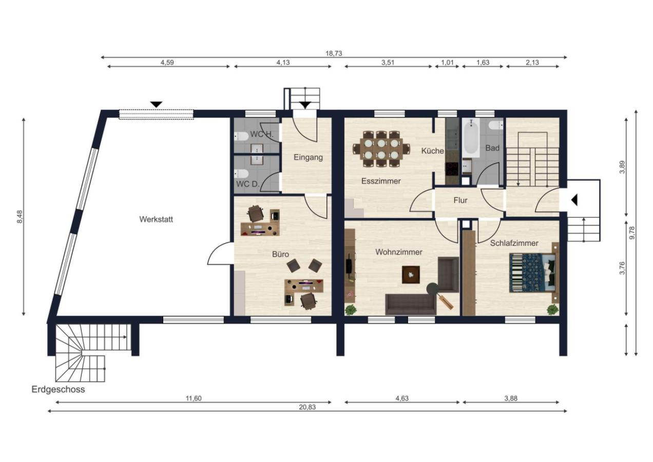 Grundriss EG