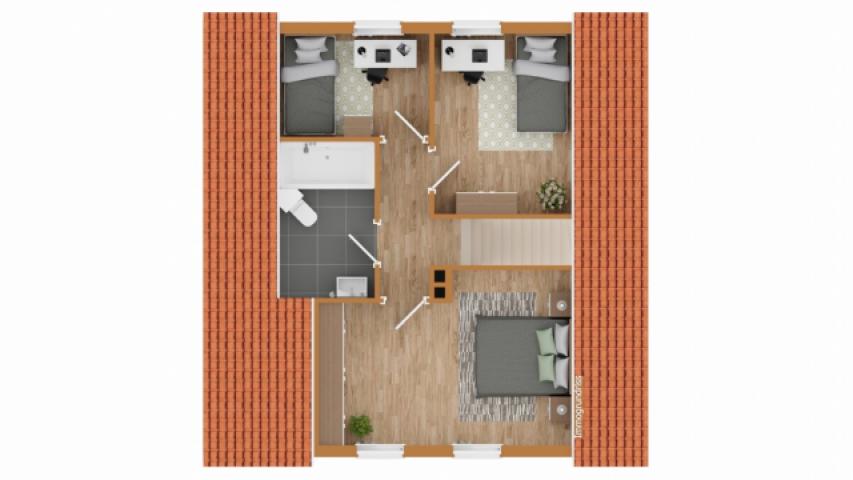 Grundriss Obergeschoss