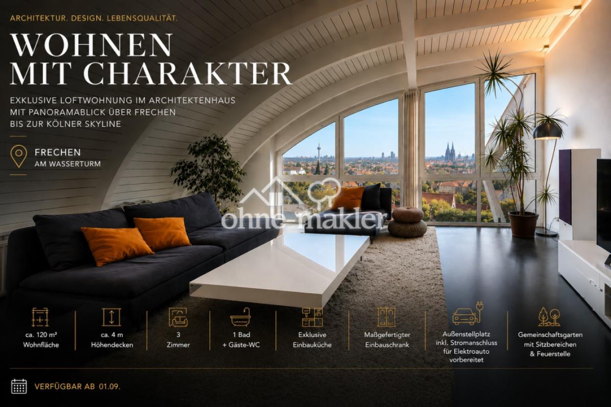 Offener Loft-Wohnbereich
