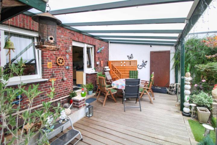 Überdachte Terrasse