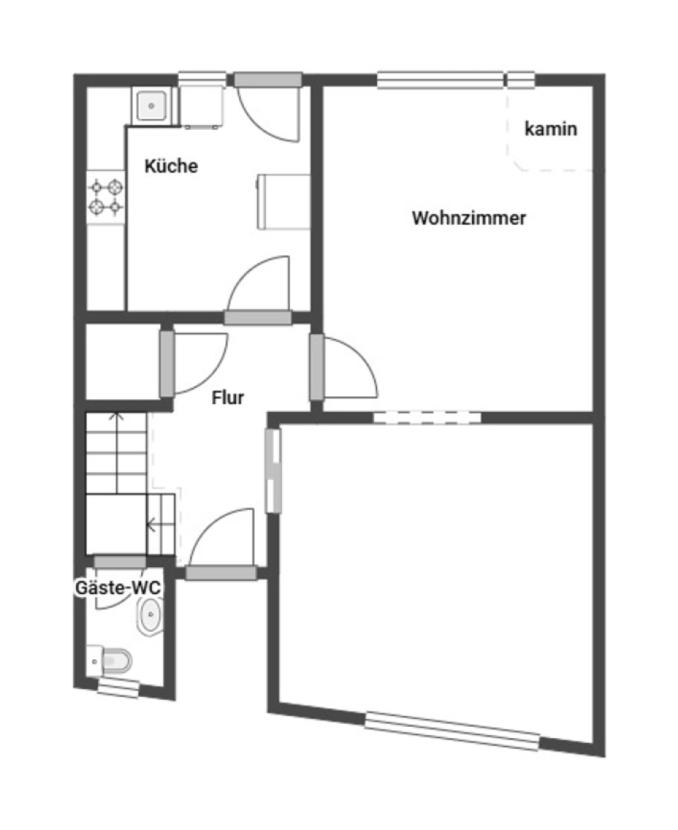 Grundriss Skizze EG