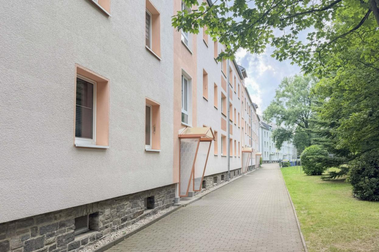 Hausansicht Eingangsbereich
