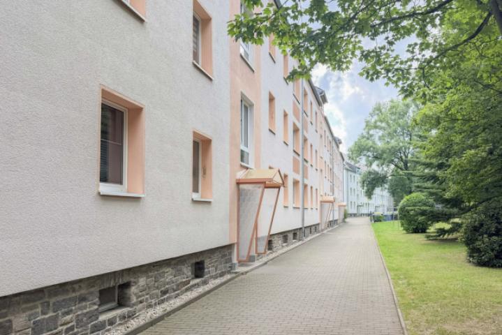 Hausansicht Eingangsbereich
