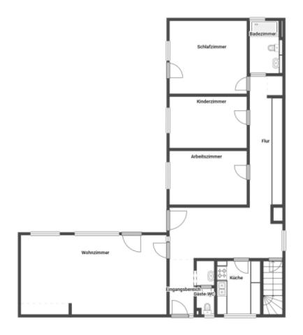 Grundriss Skizze EG