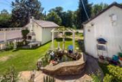 Blick auf Garten