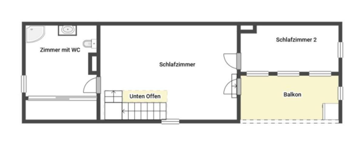 Grundriss Skizze DG