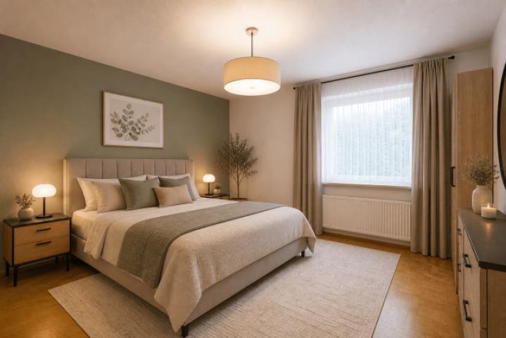 Schlafzimmer - Einrichtungsbeispiel