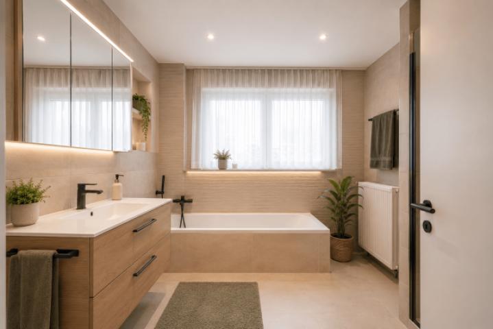 Badezimmer - Einrichtungsbeispiel