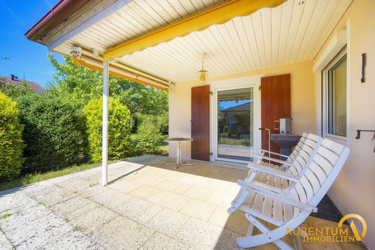 Überdachte Terrasse