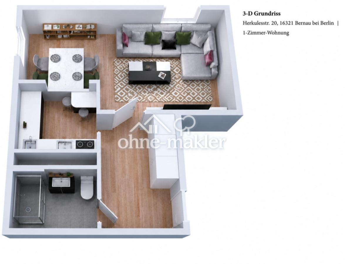 3-D-Grundriss