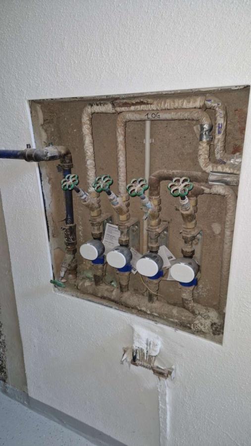 Wasserzähler einzelnd