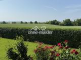 Südgarten mit Feldblick