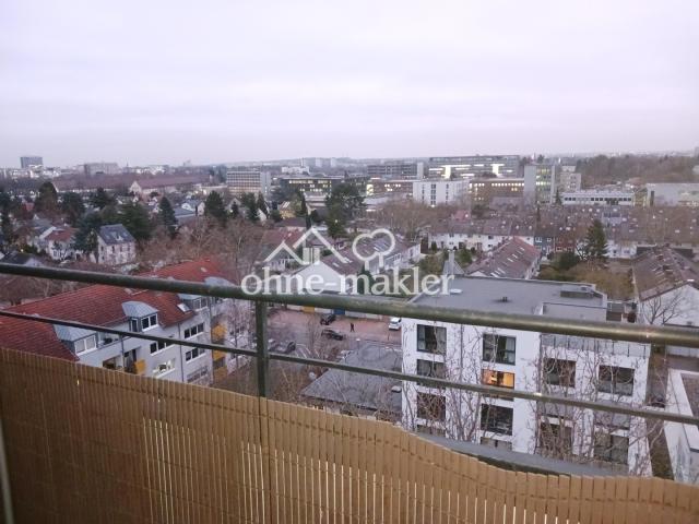 Blick vom Balkon