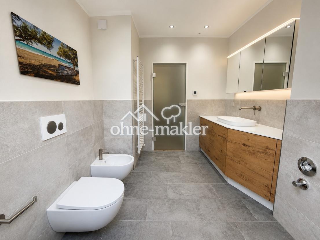 Wannenbad mit Bidet