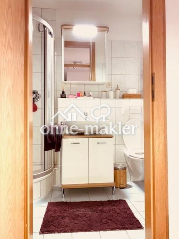Gästebad mit WC + Dusche