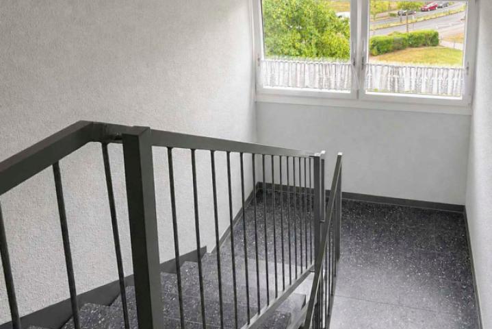 gepflegtes Treppenhaus