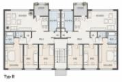 Grundrisse Wohnung 3. OG links unbemasst