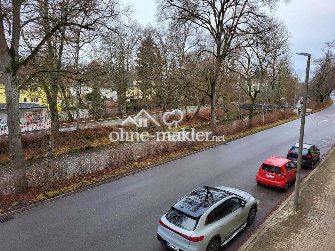 Ausblick vom Balkon