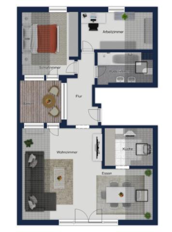 Grundriss Dachgeschoss