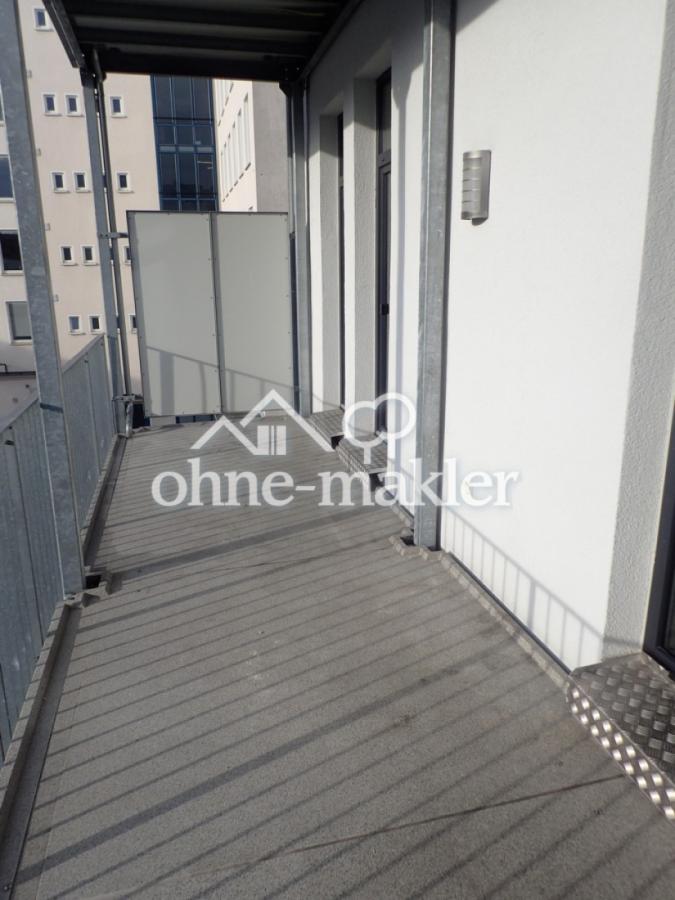 Großer Balkon