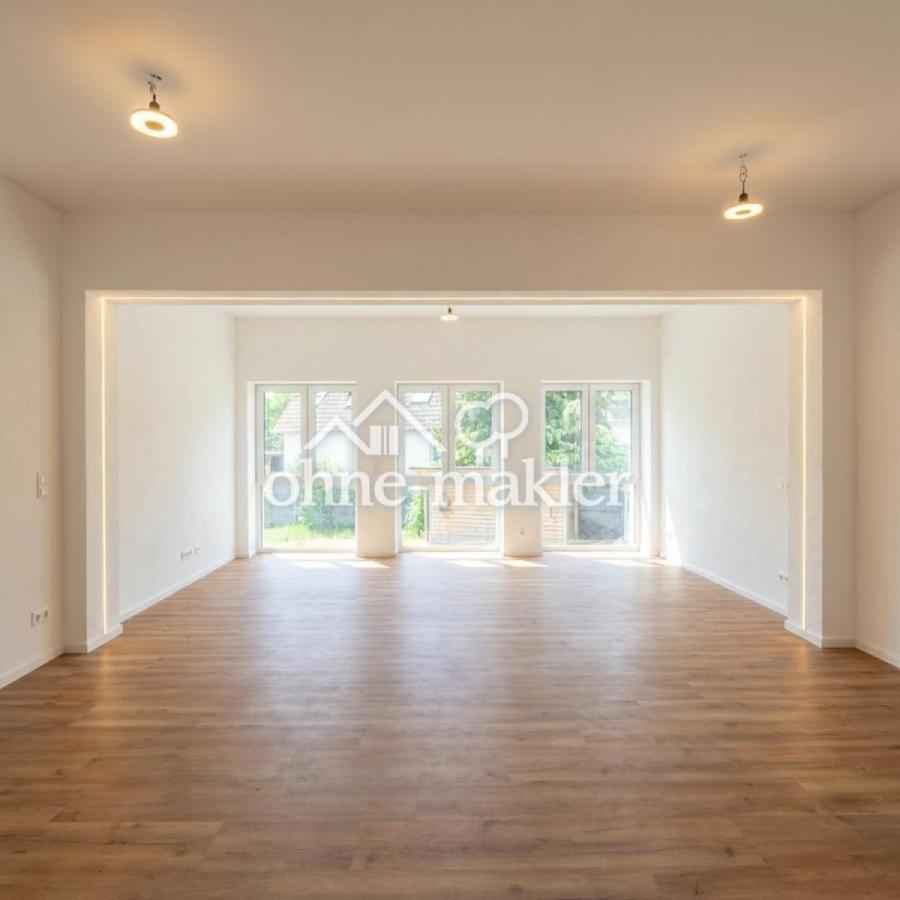 Wohn-/Esszimmer mit Küche