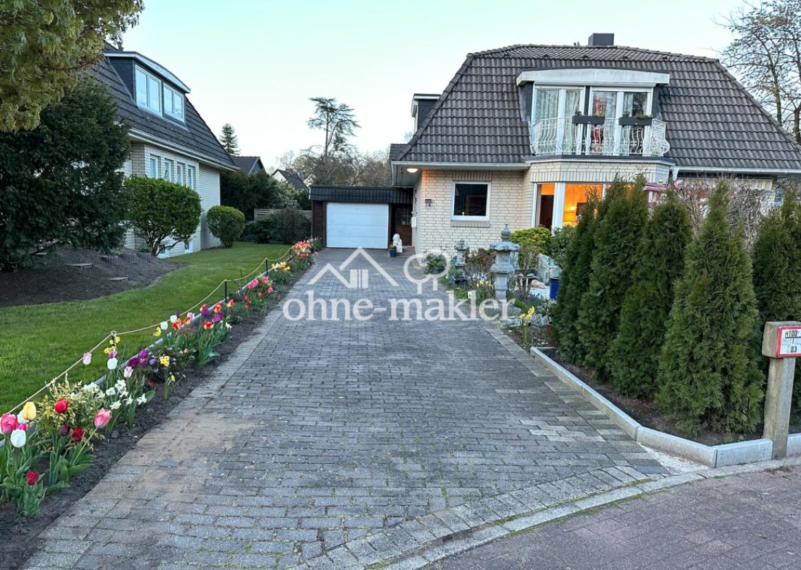 Auffahrt zur Garage