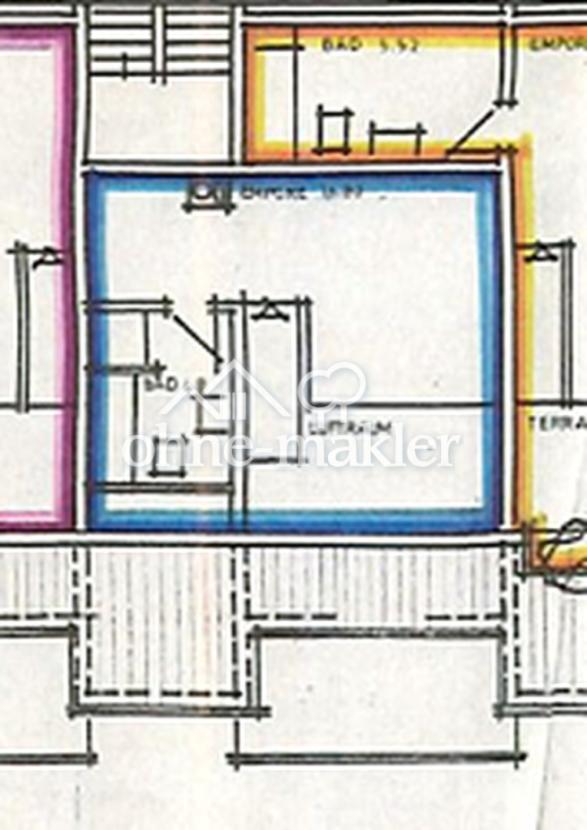 Dachgeschoss- Empore
