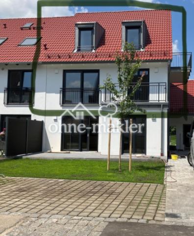 Fassade vorne Wohnung markiert