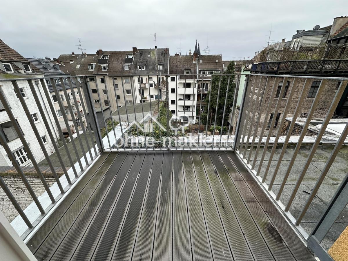 Wohnzimmerbalkon mit Domblick