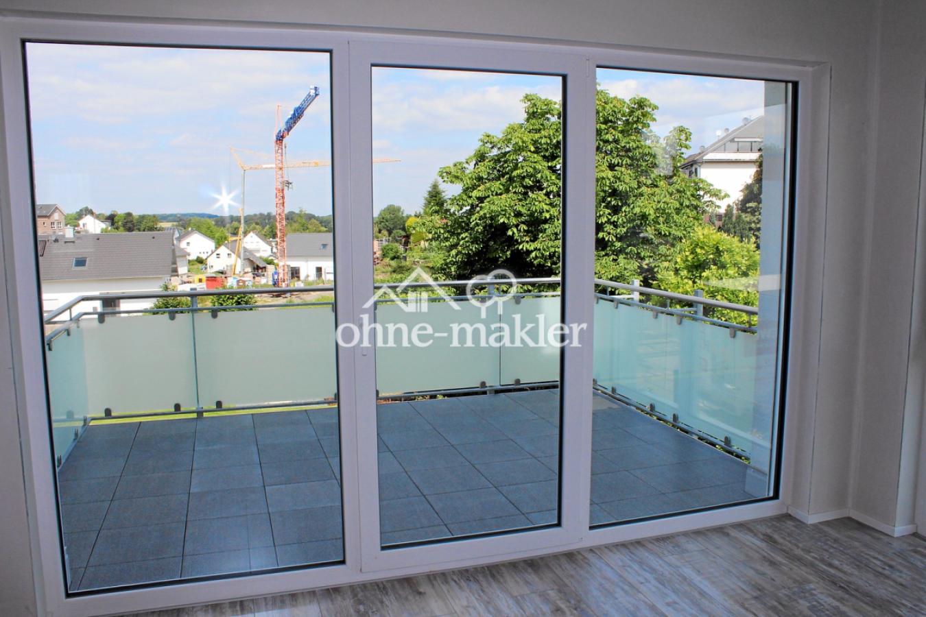 Balkon und Aussicht