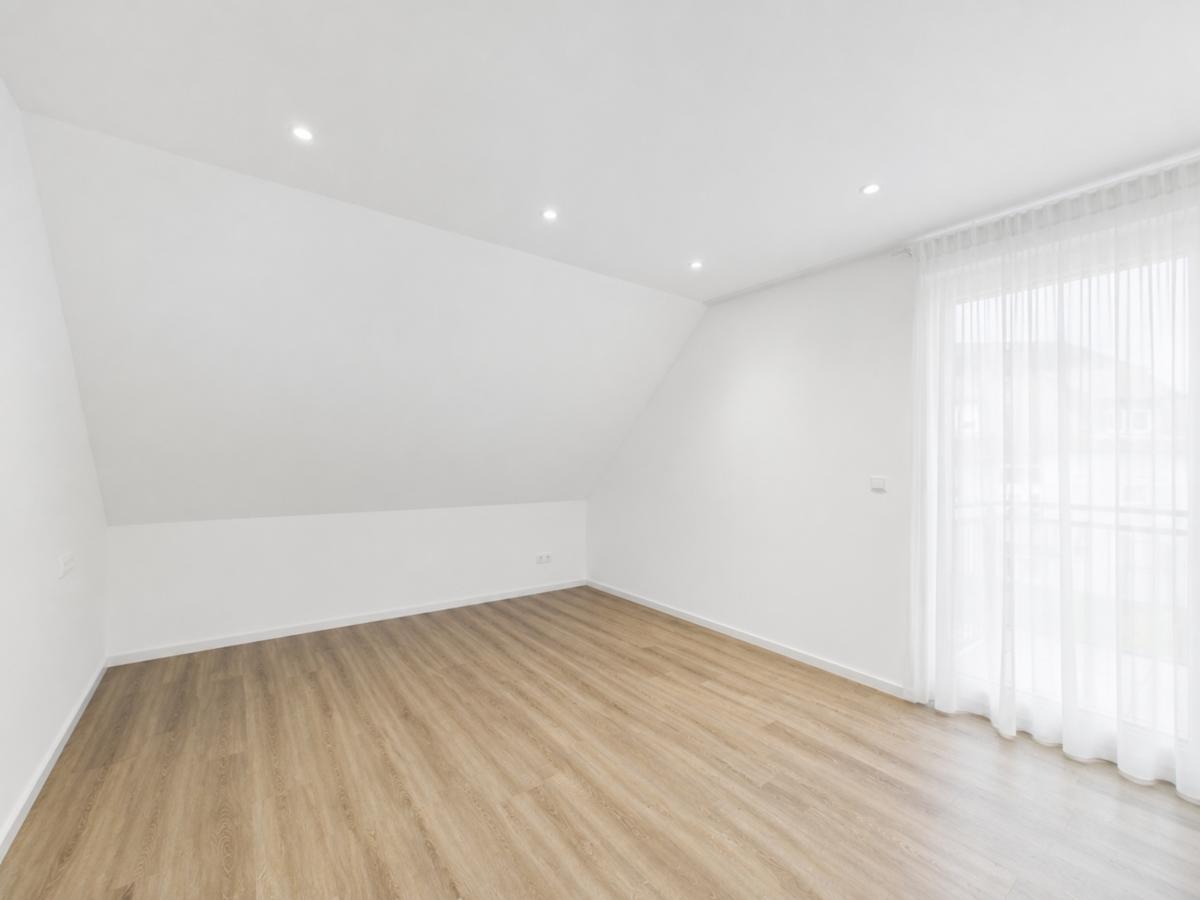 Schlafzimmer leer
