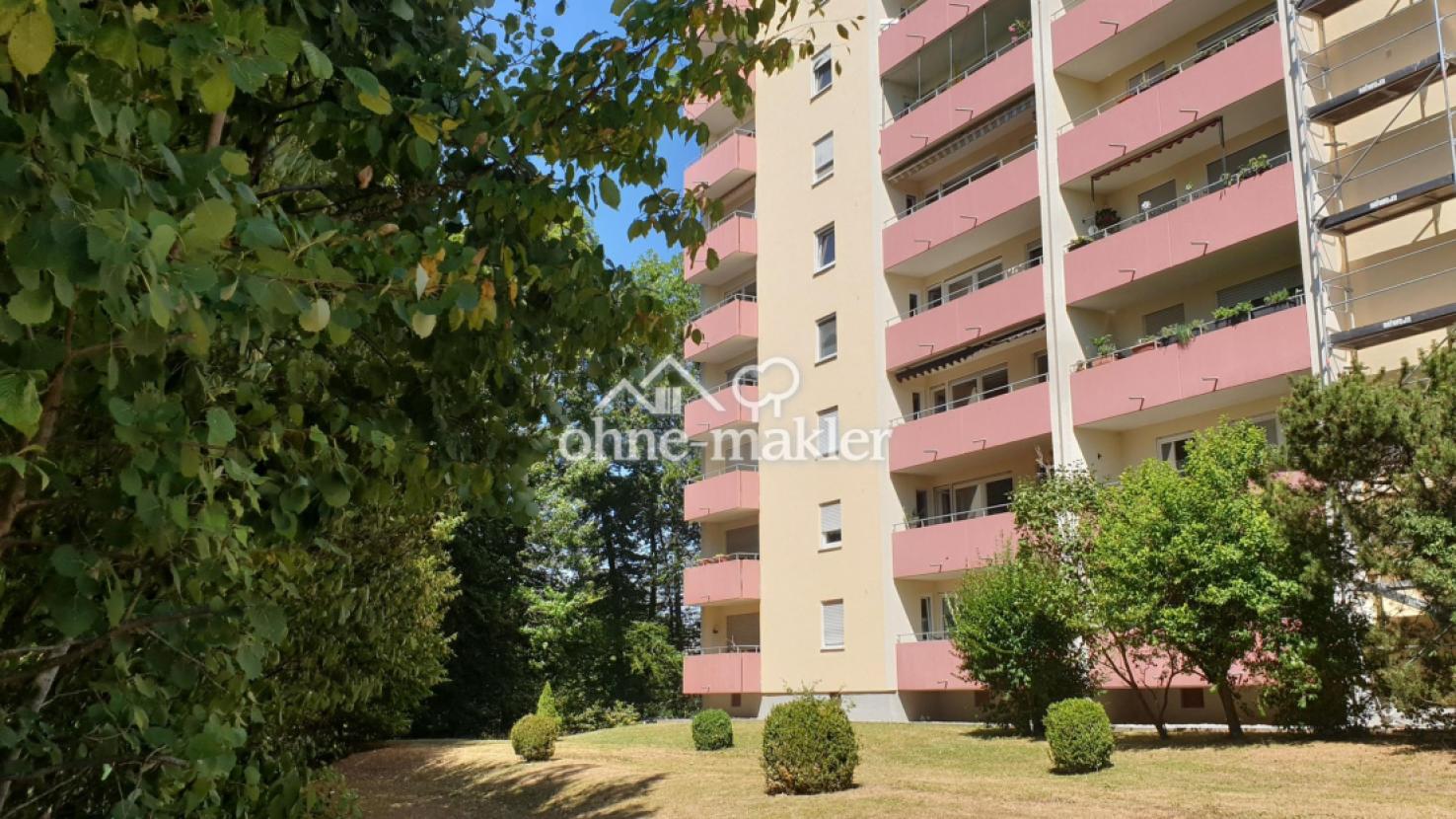 Blick auf die Wohnung