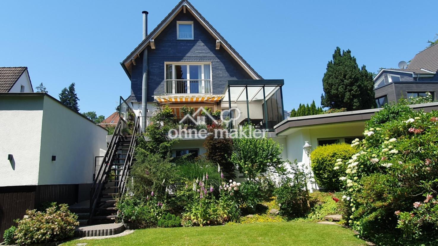 Haus Gartenansicht