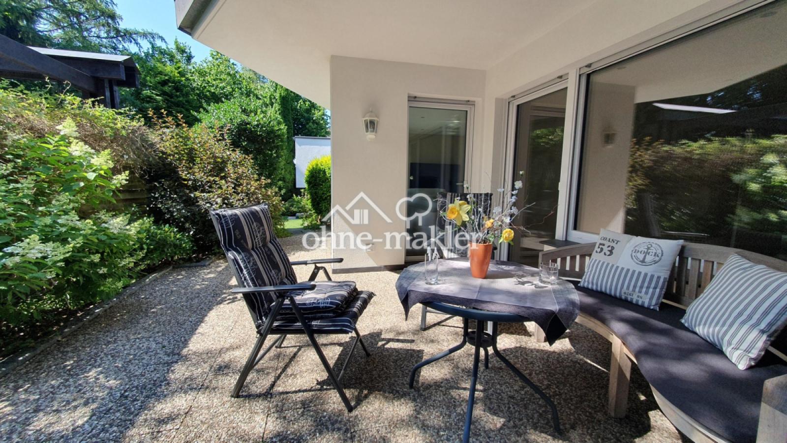 Einliegerwohnung Terrasse