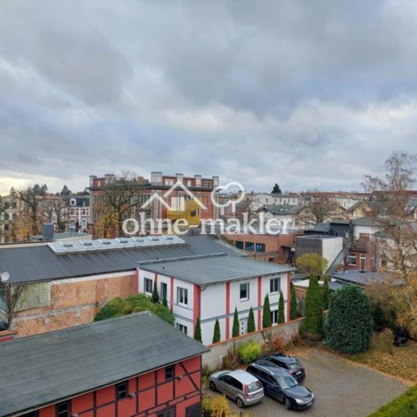 Ausblick vom Balkon