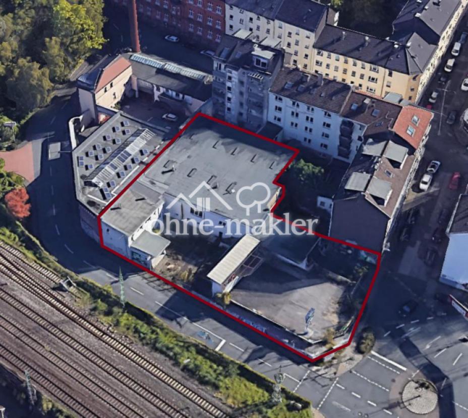Luftansicht des Grundstücks