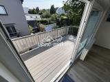 Blick auf Balkon