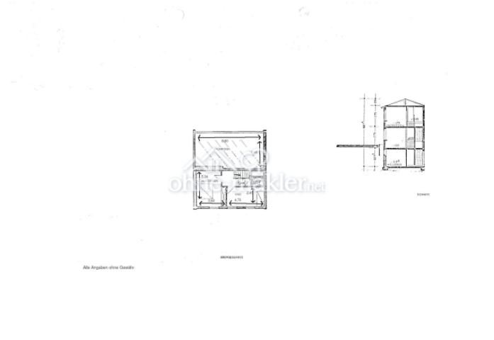 Bauplan 1 Etage