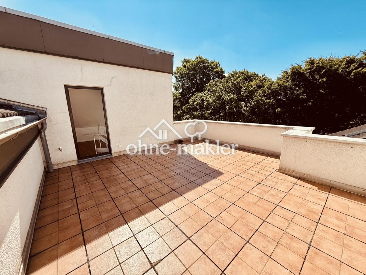 Dachterrasse Richtung Empore