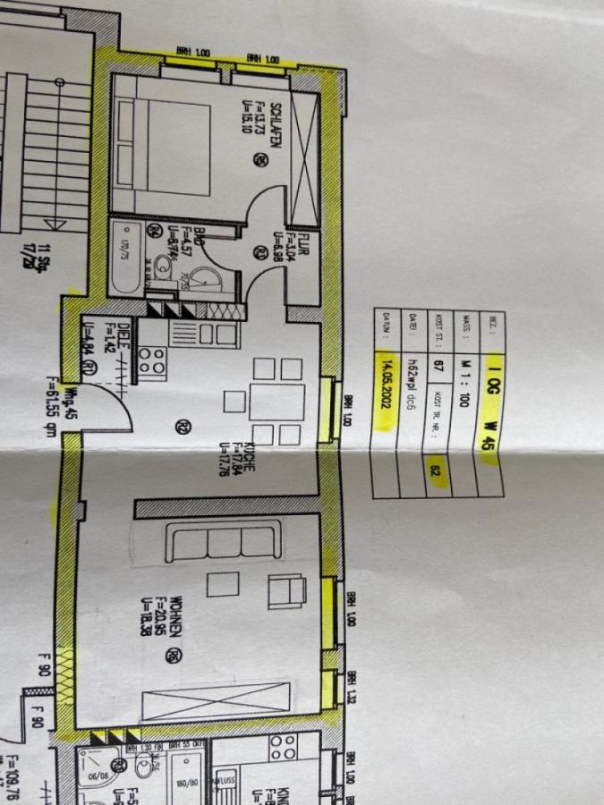 Grundriss Wohnung