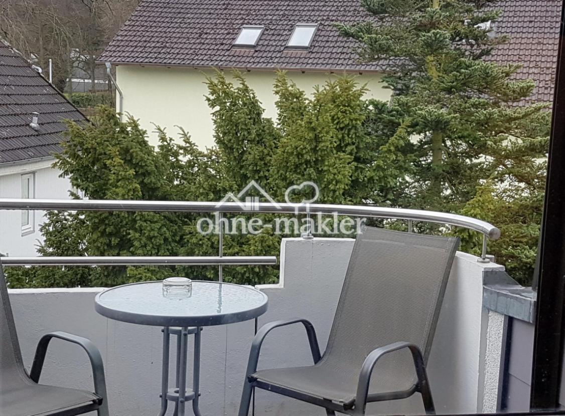 Balkon in Südlage