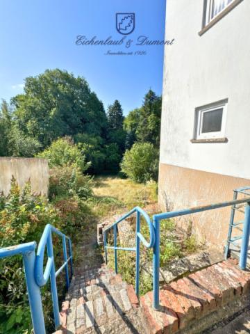Treppe zum Garten