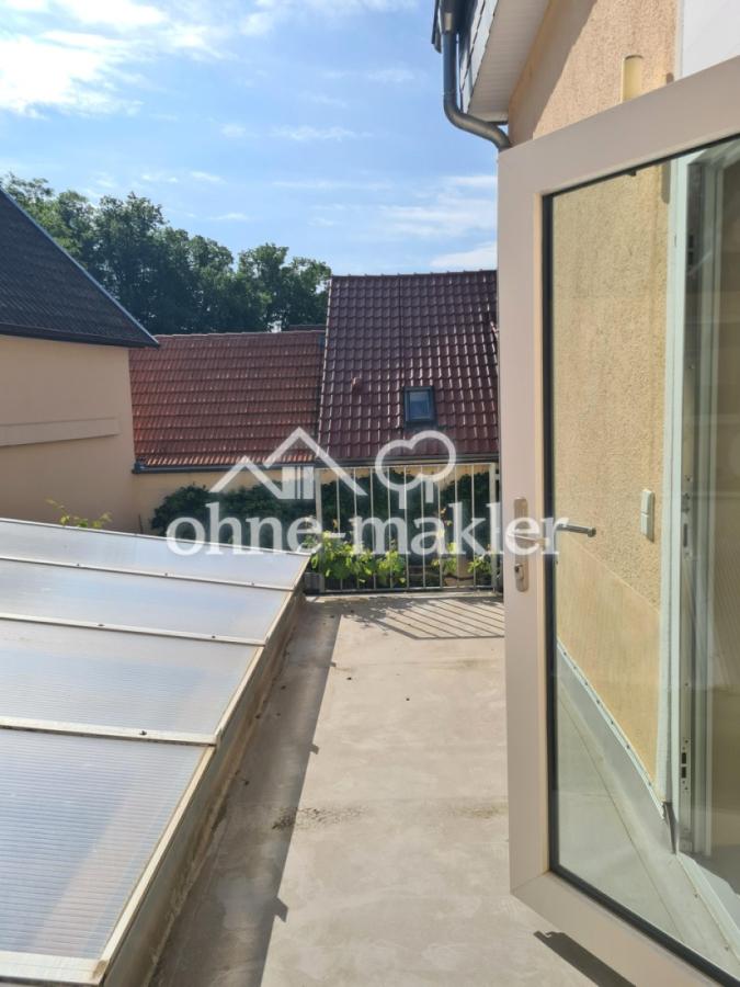 kleine Dachterrasse