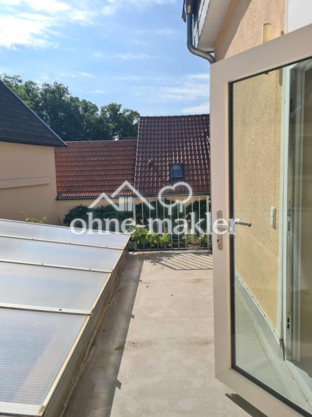 kleine Dachterrasse