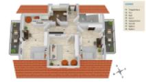 Grundriss Wohnhaus Obergeschoss