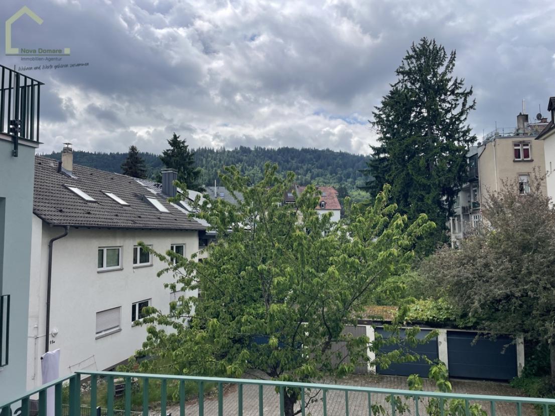 Ausblick ins Grüne
