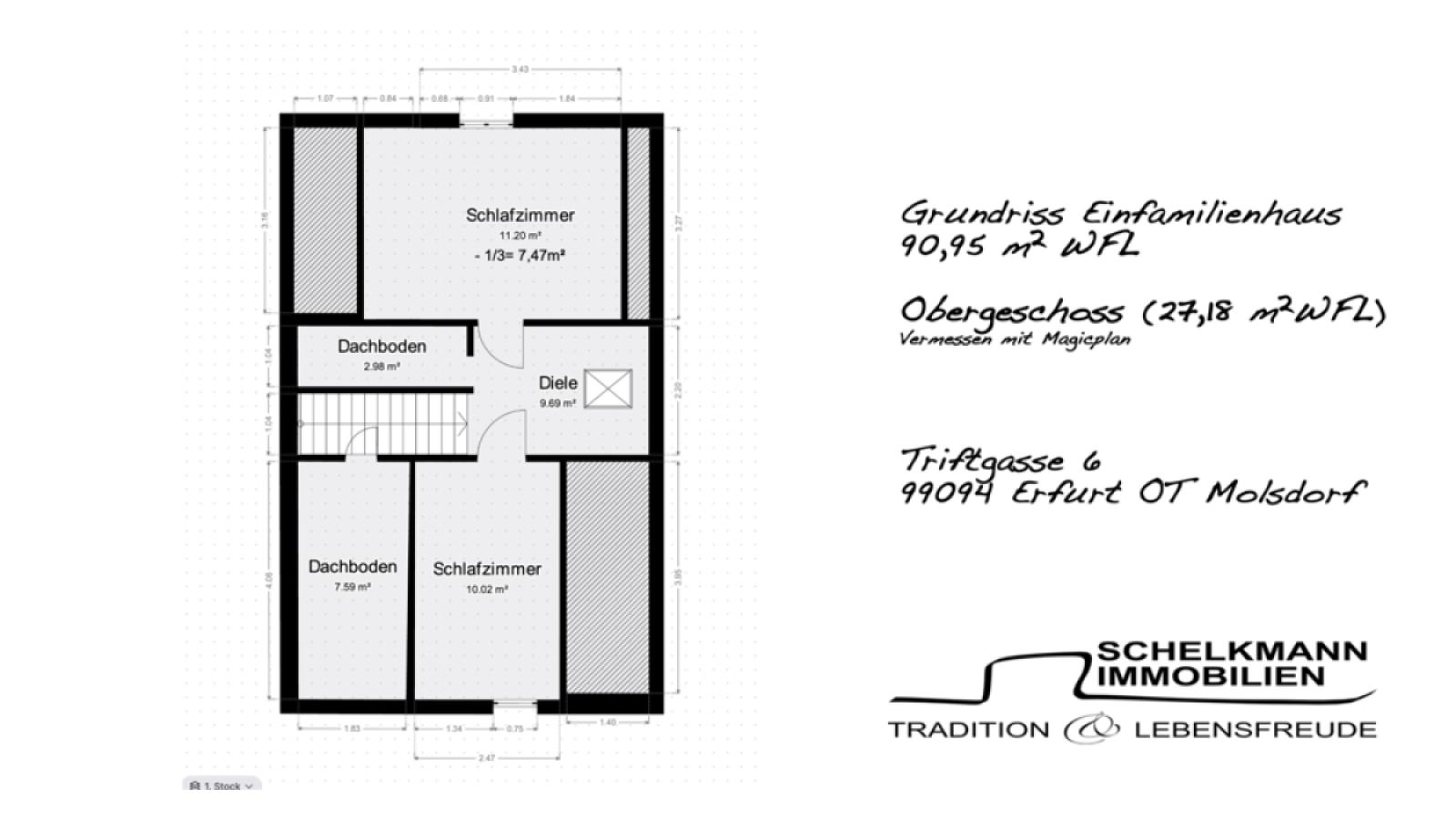 Grundriss OG