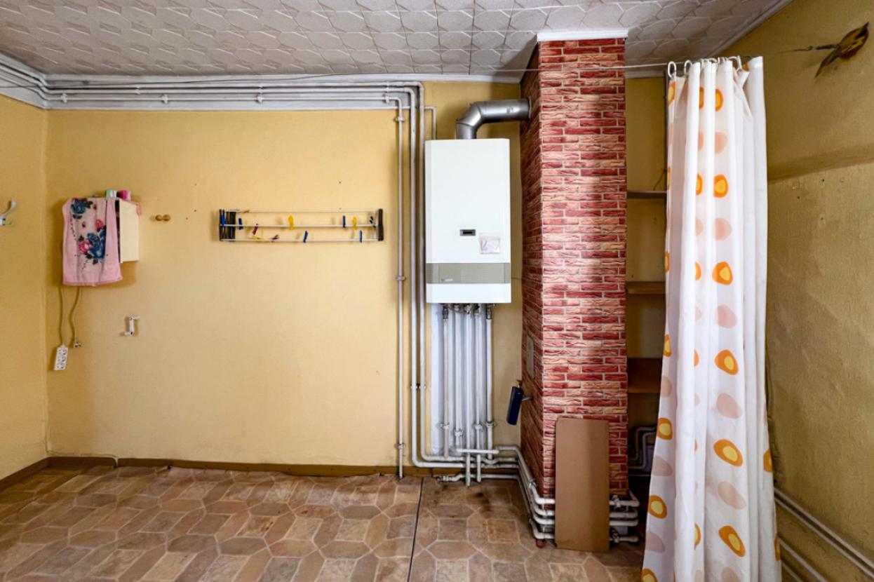 Gasheizung im Badezimmer